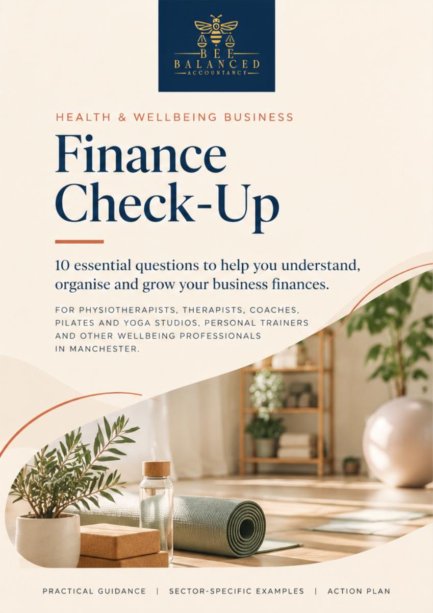 Health & Wellbeing Finance Check-Up — original PDF cover
